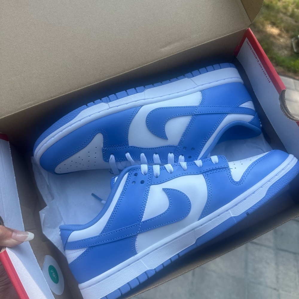 Nike Dunk Low Polar Blue Sneakers - Picture 5 of 16